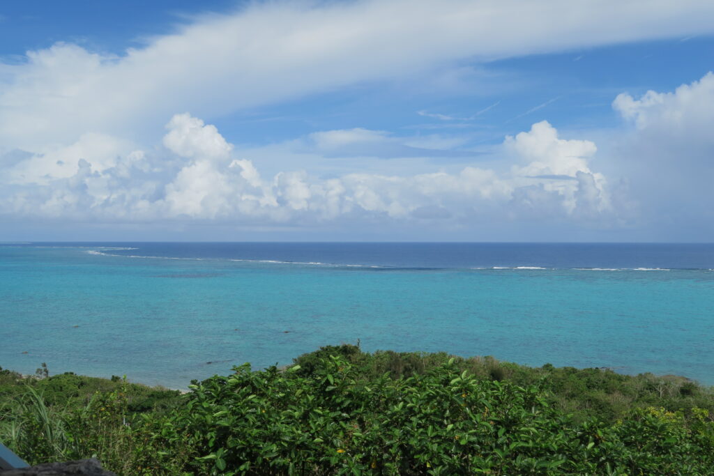 プロフィールに書いた沖縄旅行写真